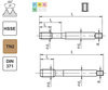 Gwintownik maszynowy 5/16-24 DIN-371 HSSE 800X