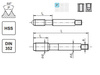 Gwintownik ręczny 1/2-12 DIN-352 HSS BSW