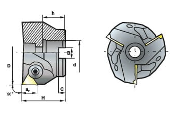 Frez nasadzany R618.11-063