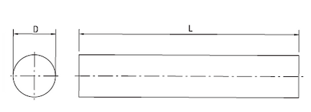 Nóż tokarski DIN 4964 A dł. 160 mm