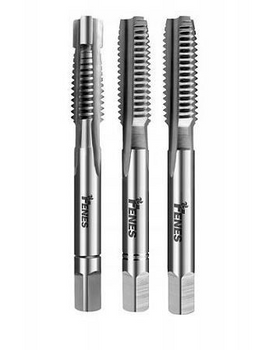 3 szt. Komplet gwintowników M24 HSS-E INOX
