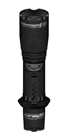 Latarka taktyczna Dobermann Ciepły 930 lm