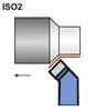 Nóż wygięty ISO2 NNZc 25x25 M20 U20