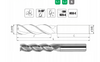 Frez trzpieniowy długi do metali lekkich HSS-E  10 mm