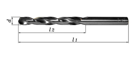 Wiertło Baildon profi NWKa HD HSS-E Co8 4,5 mm