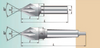 Pogłębiacz stożkowy DIN 334-B 20/60º