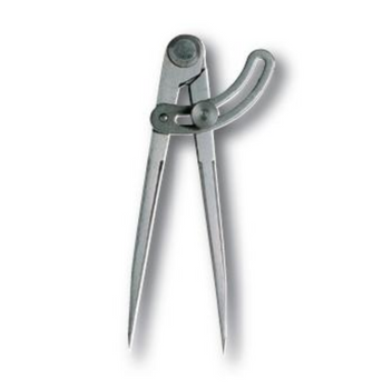 Cyrkiel nastawny nitowany z blokadą 250 mm