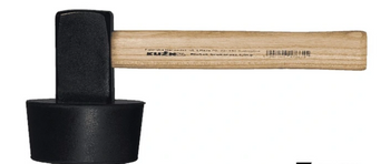 Młotek brukarski z gumą 300 mm