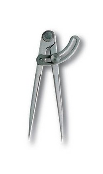 Cyrkiel ślusarski nastawny nitowany L- 150 mm