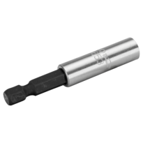 Uniwersalny uchwyt do bitów z pierścieniem ustalającym 1/4” – 60 mm, magnetyczne