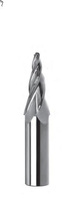 Frez stożkowy do matryc z czołem kulistym średnio-długi HSS GL 4 mm