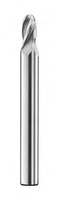 Frez do obróbki metali lekkich i tworzyw sztucznych z czołem kulistym  12 mm
