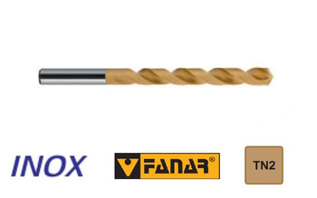 Wiertło kobaltowe 7,4 mm INOX TiAlN Tin